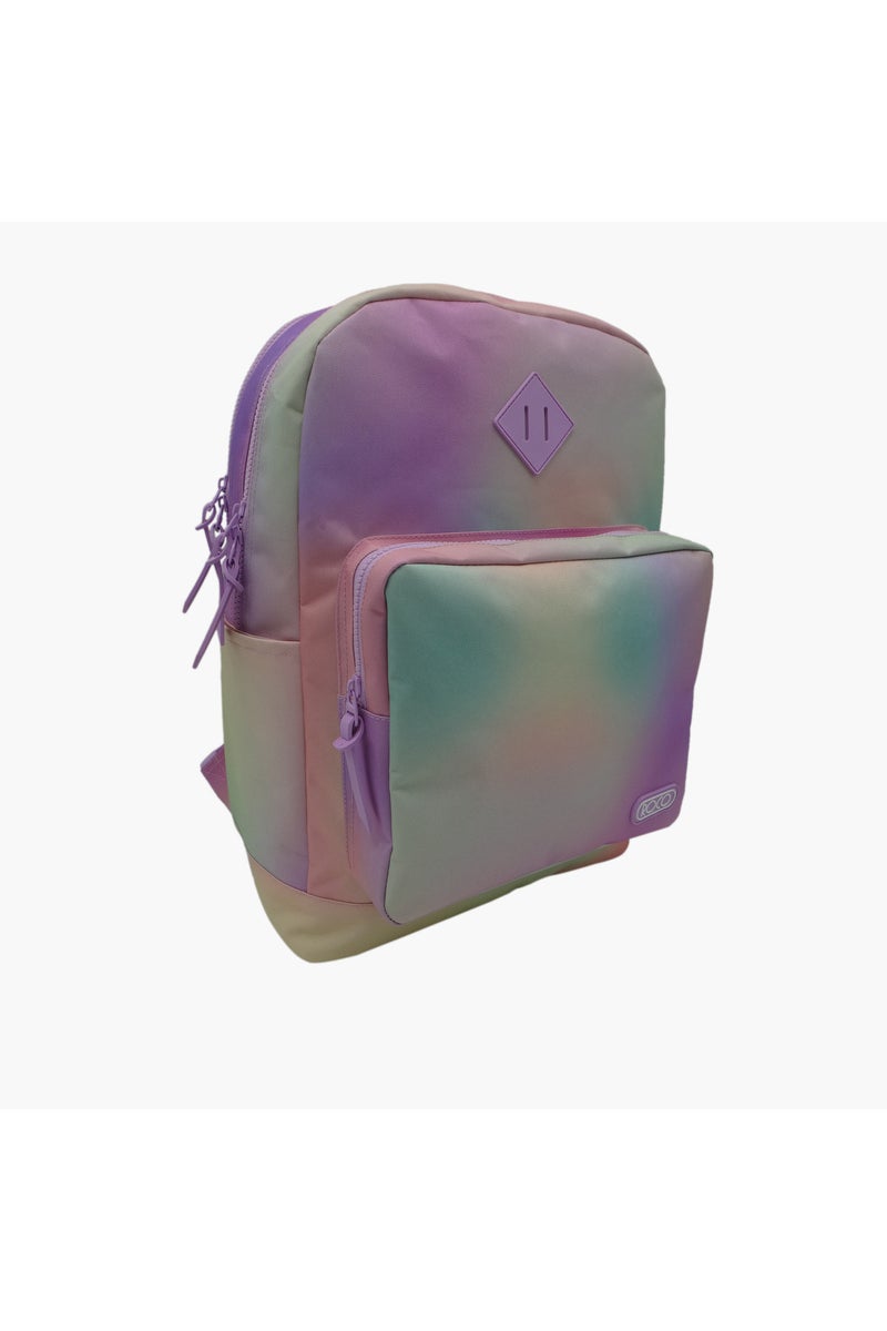 ROCO All-Over Ombre Print Backpack with Pencil Pouch - 17 inches - Image 2